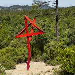 Mark Handforth, Red on Red, 2017