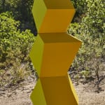 Angela Bulloch, Heavy Metal Stack of Six: Copper Nut, 2024