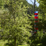 Angela Bulloch, Heavy Metal Stack of Six: Copper Nut, 2024
