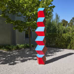 Angela Bulloch, Heavy Metal Stack of Six: Copper Nut, 2024