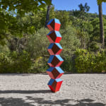 Angela Bulloch, Heavy Metal Stack of Six: Copper Nut, 2024
