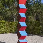 Angela Bulloch, Heavy Metal Stack of Six: Copper Nut, 2024