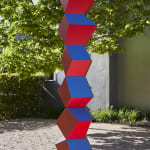 Angela Bulloch, Heavy Metal Stack of Six: Copper Nut, 2024