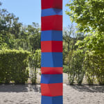 Angela Bulloch, Heavy Metal Stack of Six: Copper Nut, 2024