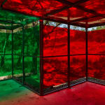 Carlos Cruz-Diez, Chromosaturation pour une allée publique, 1965-2012