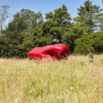 Dan Colen, Red M&M (No. 7), 2014