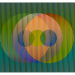 Carlos Cruz-Diez, I Color Aditivo Panam Círculos 9 , 2010