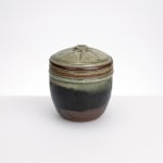 Richard Batterham, Lidded pot, 1988