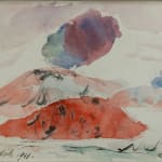 John William Melville, 'Sunset Over Red Mountain', 1966