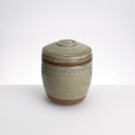 Richard Batterham, Lidded pot, 1988
