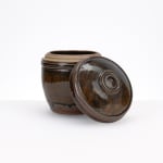 Richard Batterham, Lidded pot, 1988