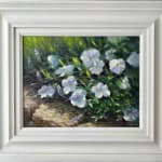 Michael McGuire, White Pansies and Lavender