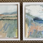 Aimee Willcock, Two Coves on a Bright Day