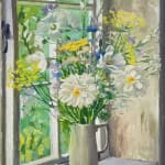 Lizzie Bentley, Wildflowers In The Studio Window