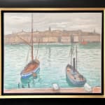 Albert MARQUET, Marseille, les deux bateaux, 1916-1918 (circa)