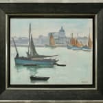 Albert MARQUET, Marseille, les deux bateaux, 1916-1918 (circa)