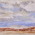 Eugène BOUDIN, Laveuses sur la Touques, 1896