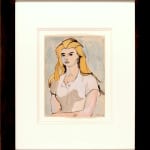 Jean HÉLION, Pegeen, la jeune fille aux cheveux jaunes, 1946