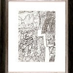 Jean DUBUFFET, Site avec trois personnages. 7 mars, 1981