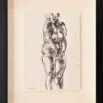 Jean FAUTRIER, Composition, 1956