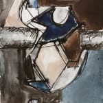 Jean HÉLION, Pegeen, la jeune fille aux cheveux jaunes, 1946
