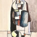 Jean HÉLION, Pegeen, la jeune fille aux cheveux jaunes, 1946