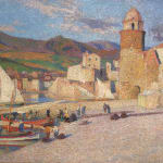Henri MARTIN, La Tour de Collioure, 1920