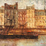 Michel de Gallard, Paris, les quais, 2000 circa