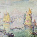 Paul SIGNAC, Saint-Tropez. Le Port. Le Phare, 1912 circa