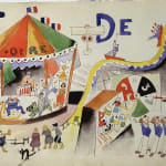 GAN (Gösta Adrian-Nilsson), The fair from 'The Adventures of three little sailors in Paris'