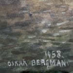 Oskar Bergman, A lake enclave, 1958
