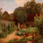 Charles Haigh-Wood, The Kitchen Garden, 1883