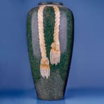 Jean Dunand, A large decorative eggshell vase (style of Jean Dunand), 20th century