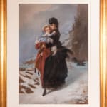 William Powell Frith, R.A., A Mother and Daughter in Winter