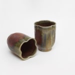 Joseph Bull, Wood Fired Bottle Form, Tien Mu Shan Glaze, 2020