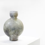 Joseph Bull, Wood Fired Bottle Form, Tien Mu Shan Glaze, 2020