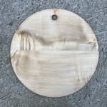 Tim Plunkett, Round Cutting Board (Sycamore) 4, 2022