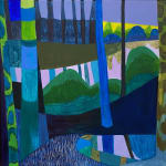 Linda Jamieson, Untitled Blue, 2024