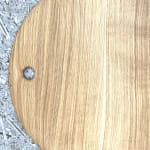 Tim Plunkett, Round Cutting Board (Sycamore) 4, 2022