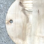 Tim Plunkett, Round Cutting Board (Sycamore) 4, 2022