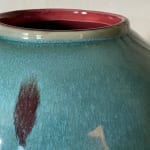 Cecilia Willis, Azure Sea Reflections, Large Jar, 2023