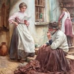 Walter Langley, The Pink Bodice, 1904