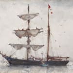 Henry Scott Tuke, Shipping at Anchor, Falmouth