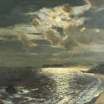 Julius Olsson, Moonlit Sky