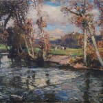 Lamorna Birch, A Winter's Morning on the River