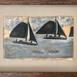 Alfred Wallis, Ship entering harbour, c. 1930