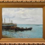 Edmund Fuller, Seine Boats in St Ives Harbour