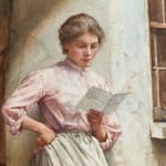 Walter Langley, The Pink Bodice, 1904