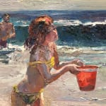 Jian Wang, Summer Memory in Laguna Beach #3