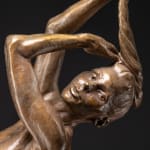 Richard MacDonald, Contemporary Nude Spire IV - Clarity Red, 2015